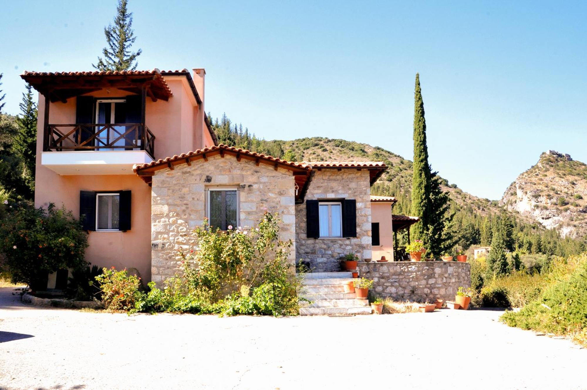 Aesthetic Delight - Stone Villa In Mistra Dış mekan fotoğraf